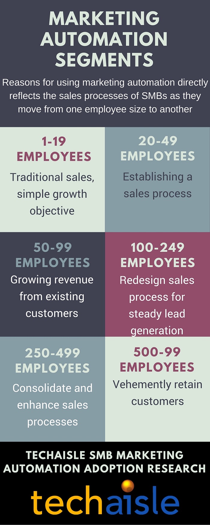 techaisle infographic smb marketing automation segments low res